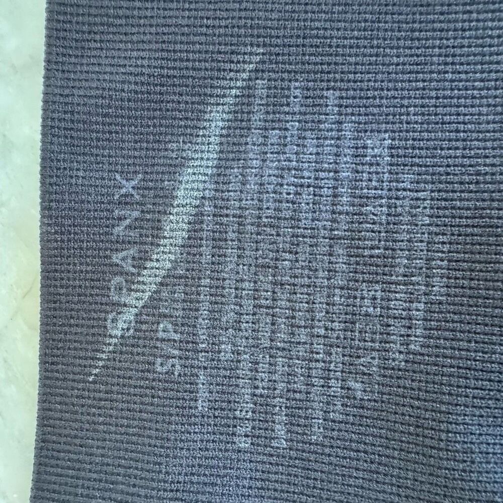 SPANX LOOK AT ME NOW BLACK/dark greenCAMO LEGGING seamless size S - Picture 3 of 4